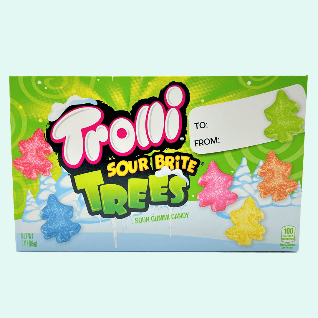 Christmas Trolli Sour Brite Trees Theatre Box