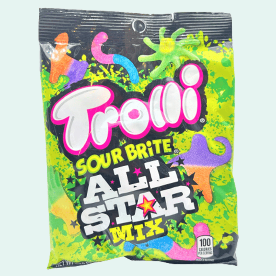 Trolli Sour Brite All Star Mix Candy Paradise