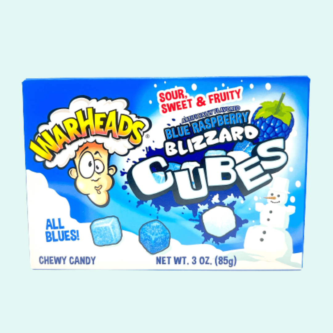 Warheads Blizzard Cubes Theatre Box