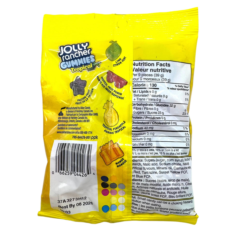 Jolly Rancher Gummies Tropical Candy Paradise 