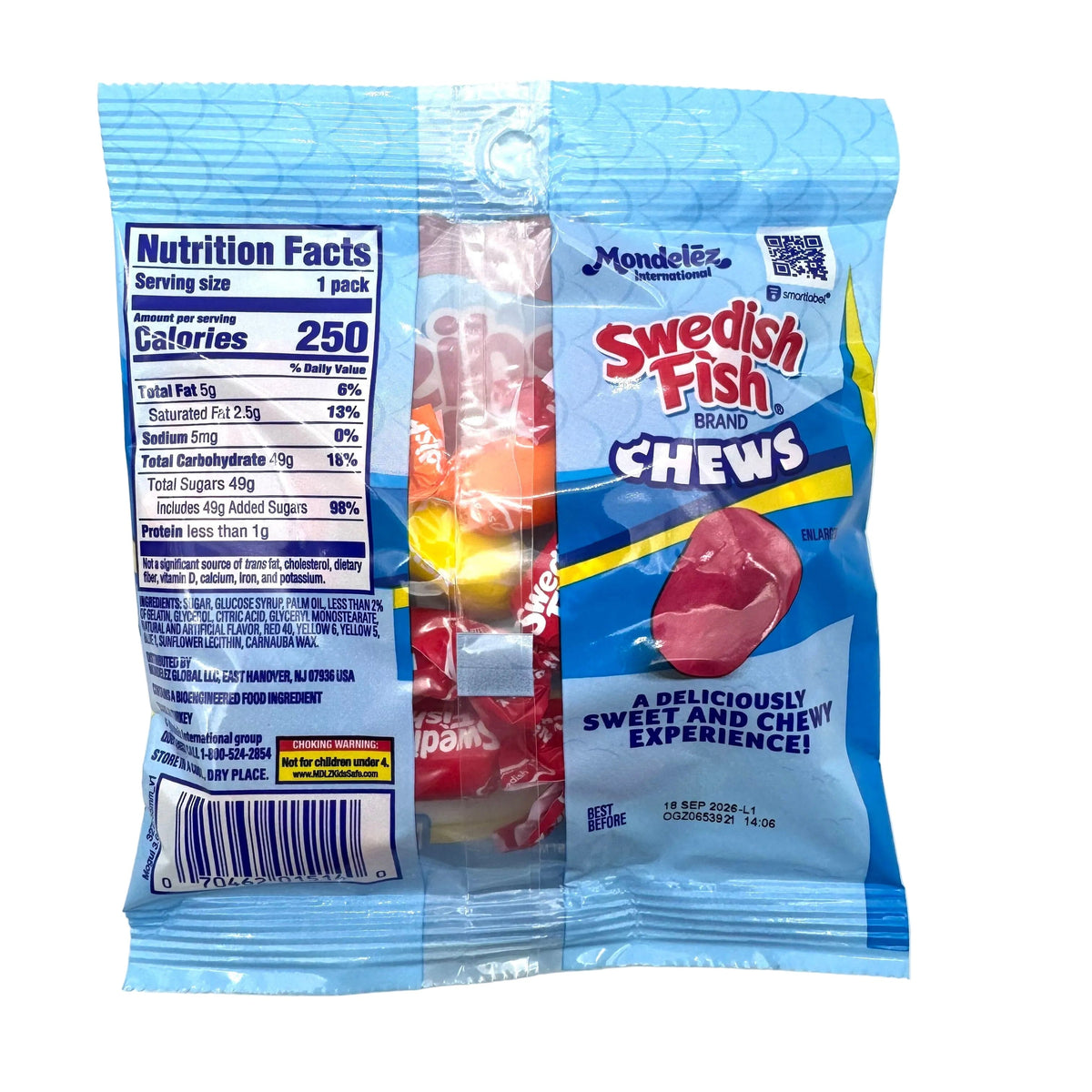 Swedish Fish Chews -6g Candy Paradise 