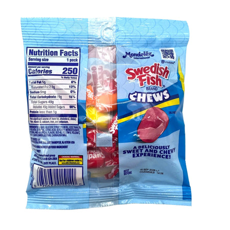 Swedish Fish Chews -6g Candy Paradise 