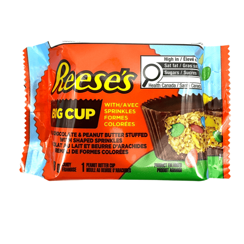 Reese’s Big Cup with Sprinkles Candy Paradise 