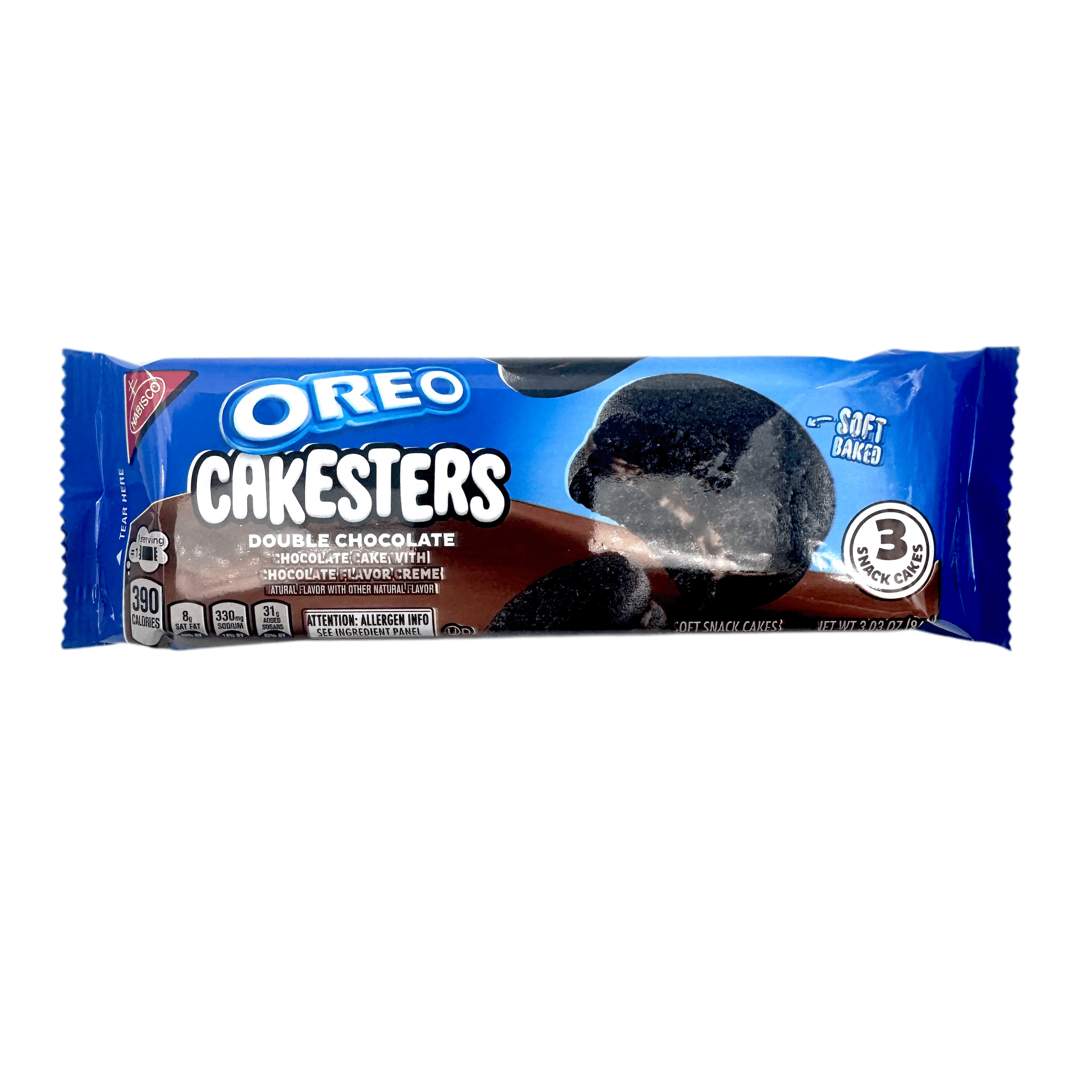 Oreo Cakesters Double Chocolate -86g Candy Paradise 
