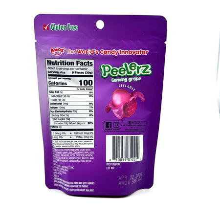 Amos Peelerz Grape Candy Paradise 