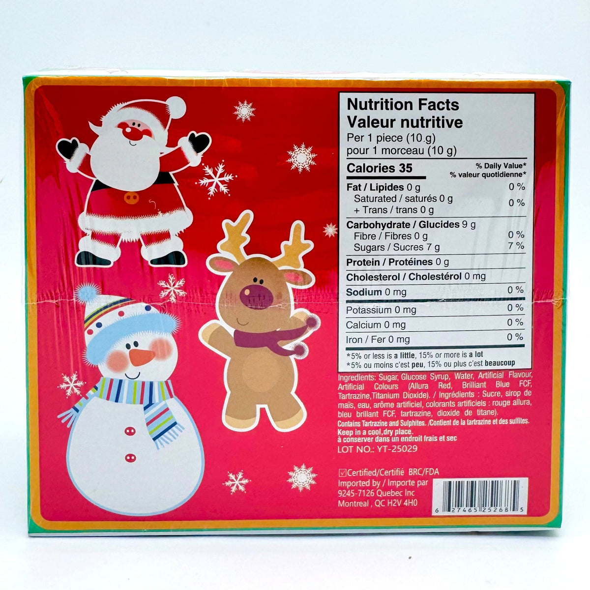 Versailles Peppermint Candy Canes (10 Count)- 100g Candy Versailles 