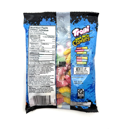 Trolli Sour Brite Crawlers Candy Paradise 