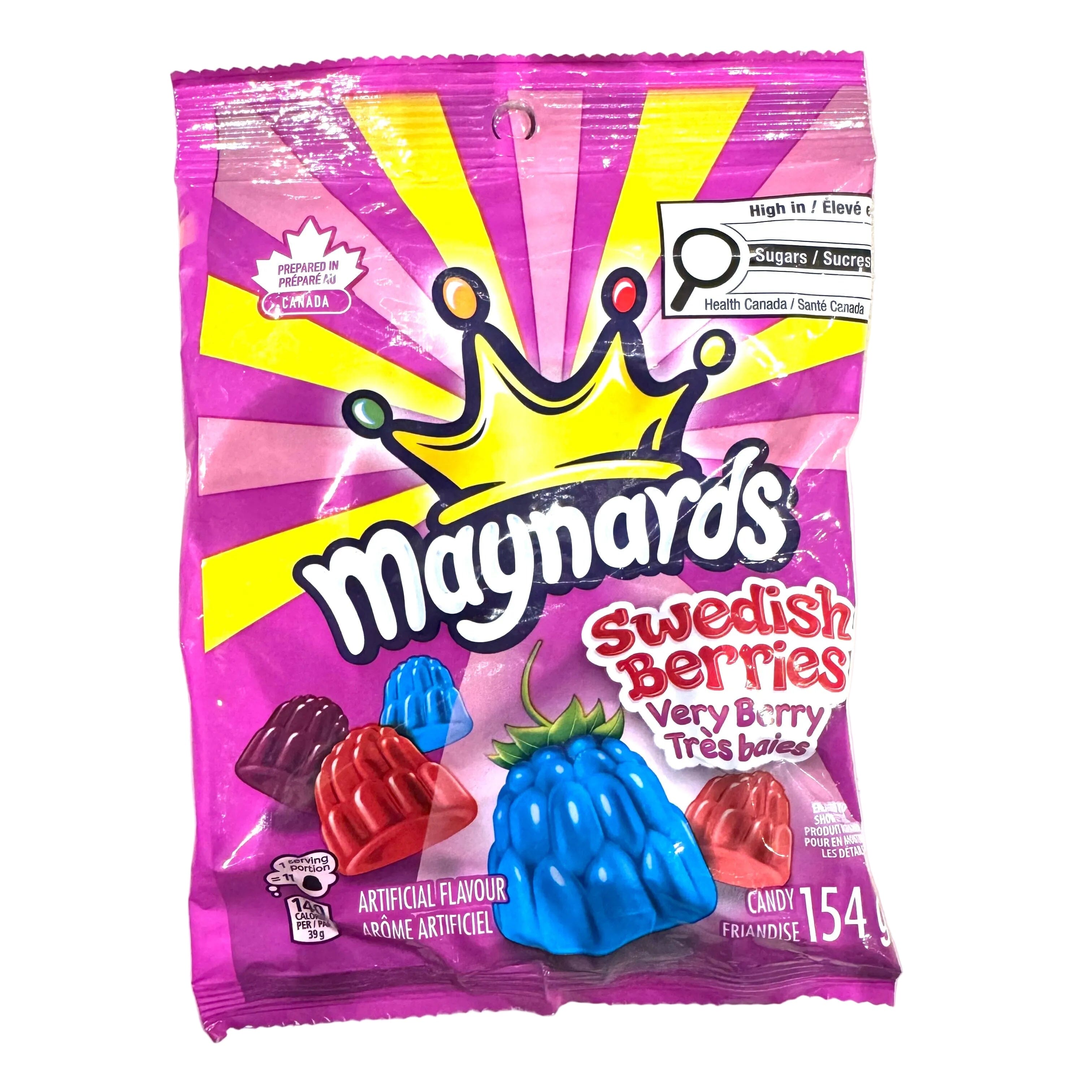 Maynards Swedish Berries Very Berry -154g Mondelez 