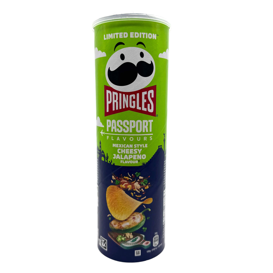 Pringles Passport Mexican Style Cheesy Jalapeno Candy Paradise 