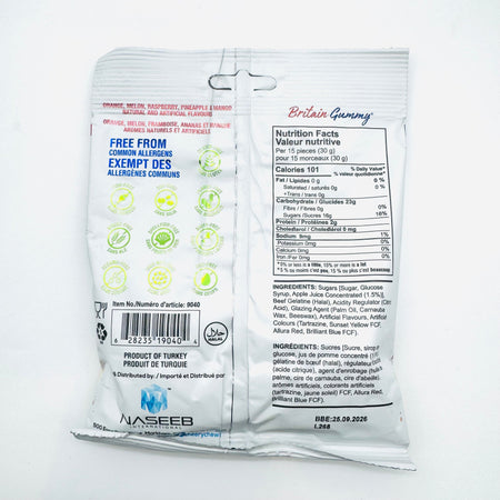 Britain Gummy Gummy Bears Candy Paradise 