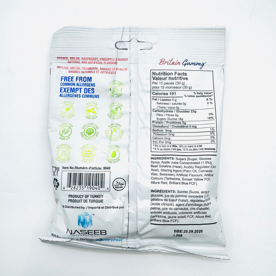 Britain Gummy Gummy Bears Candy Paradise 