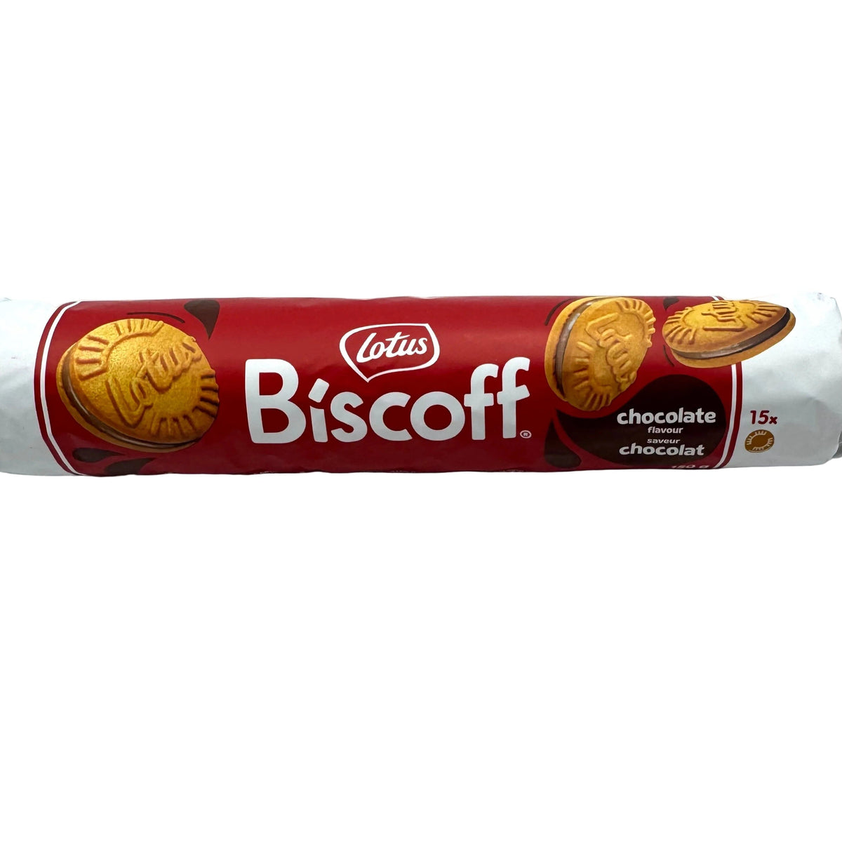 Lotus Biscoff Cookies with Chocolate Cream -150g Candy Paradise 
