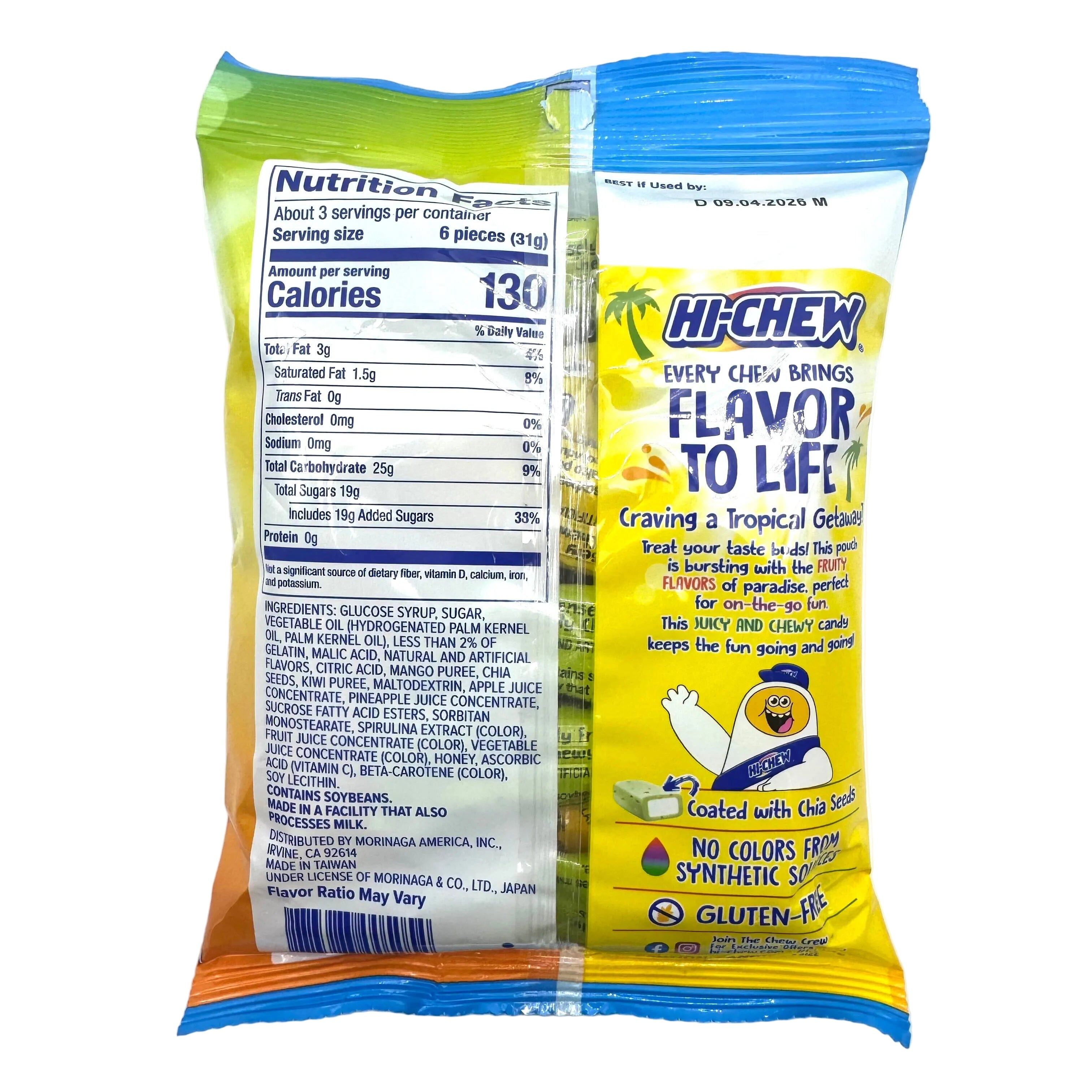 Hi-Chew Tropical Mix - 100g – Candy Paradise