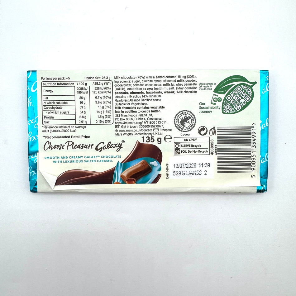 Galaxy Salted Caramel (UK) Candy Paradise 