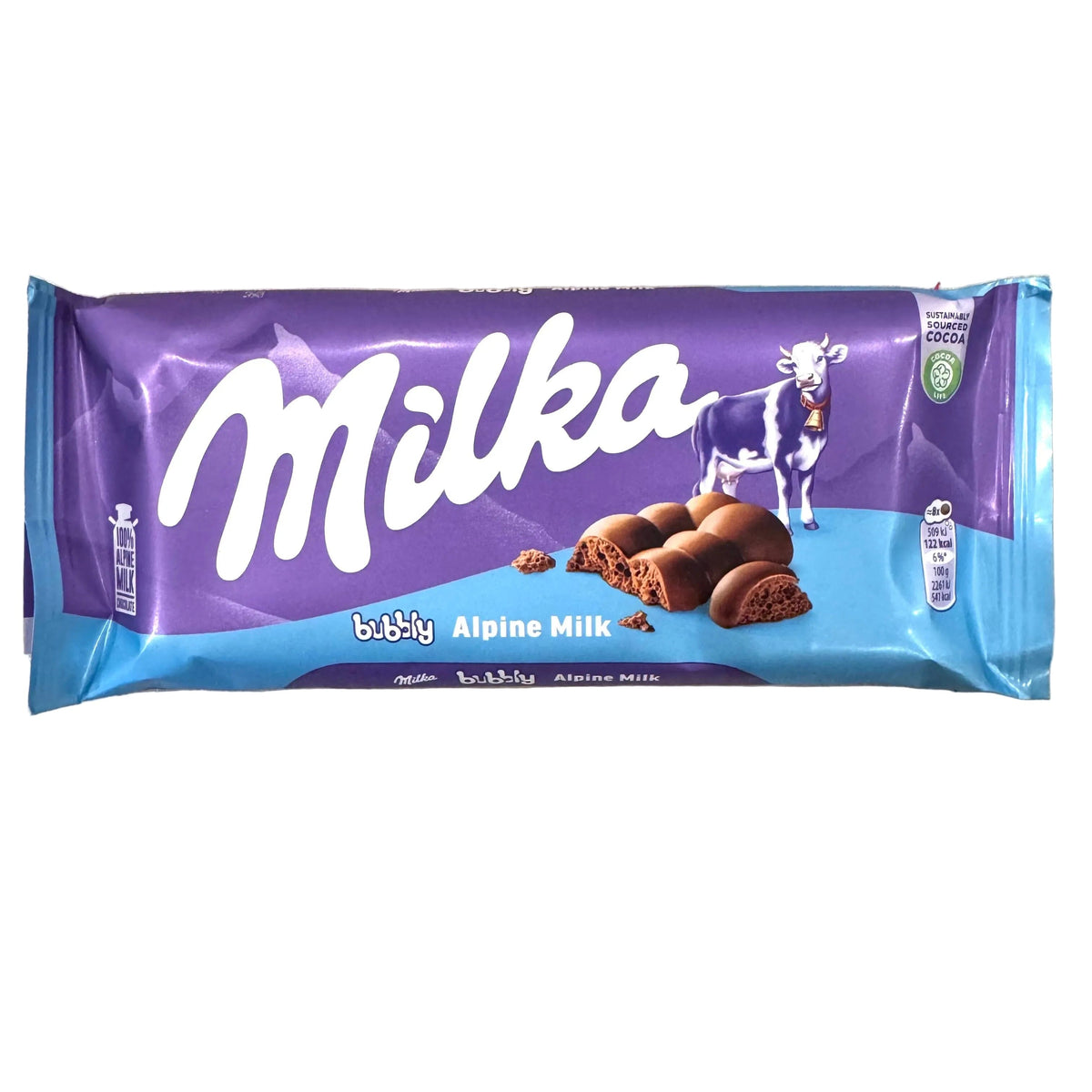 Milka Bubly Alpine Milk-100g Mondelez 