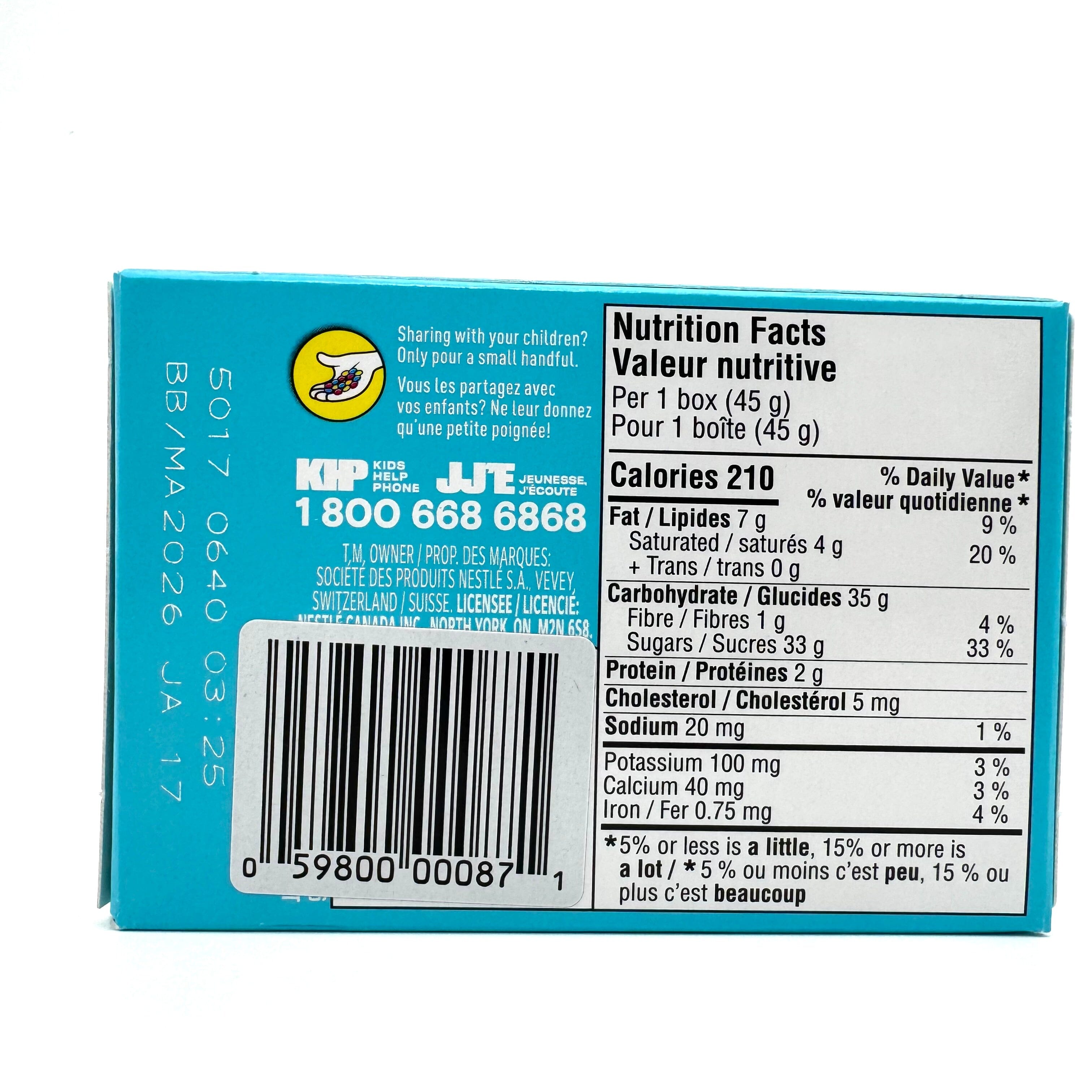 Smarties Birthday Cake - 45g Candy Nestlé 