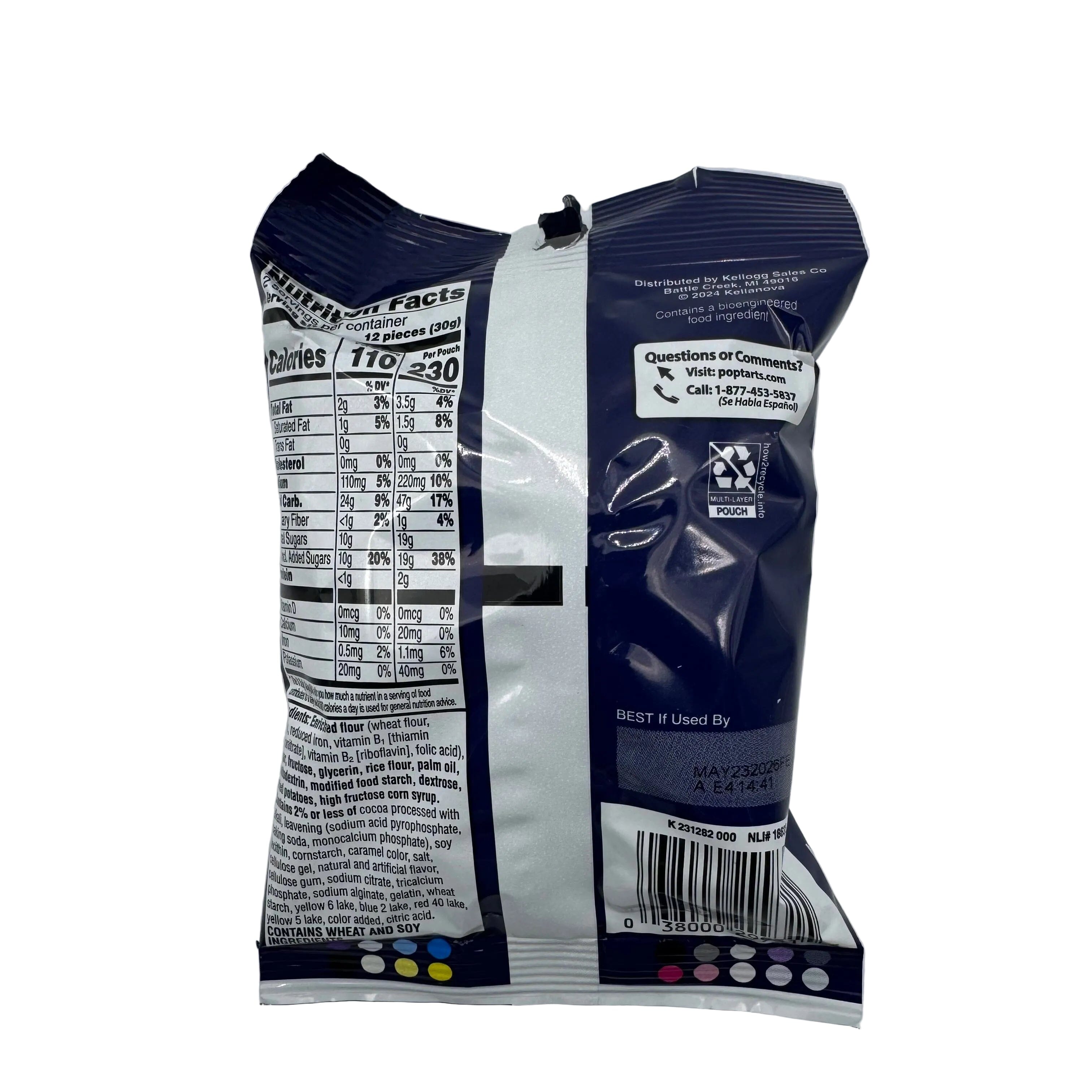 Pop Tarts crunchy poppers Candy Paradise 