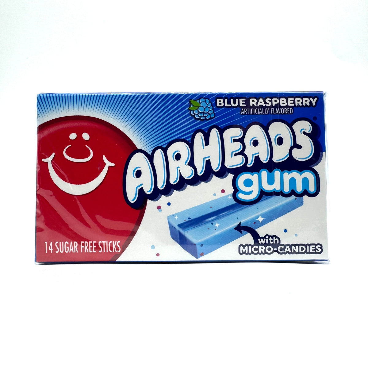 Airheads Gum - Blue Raspberry Candy Paradise 