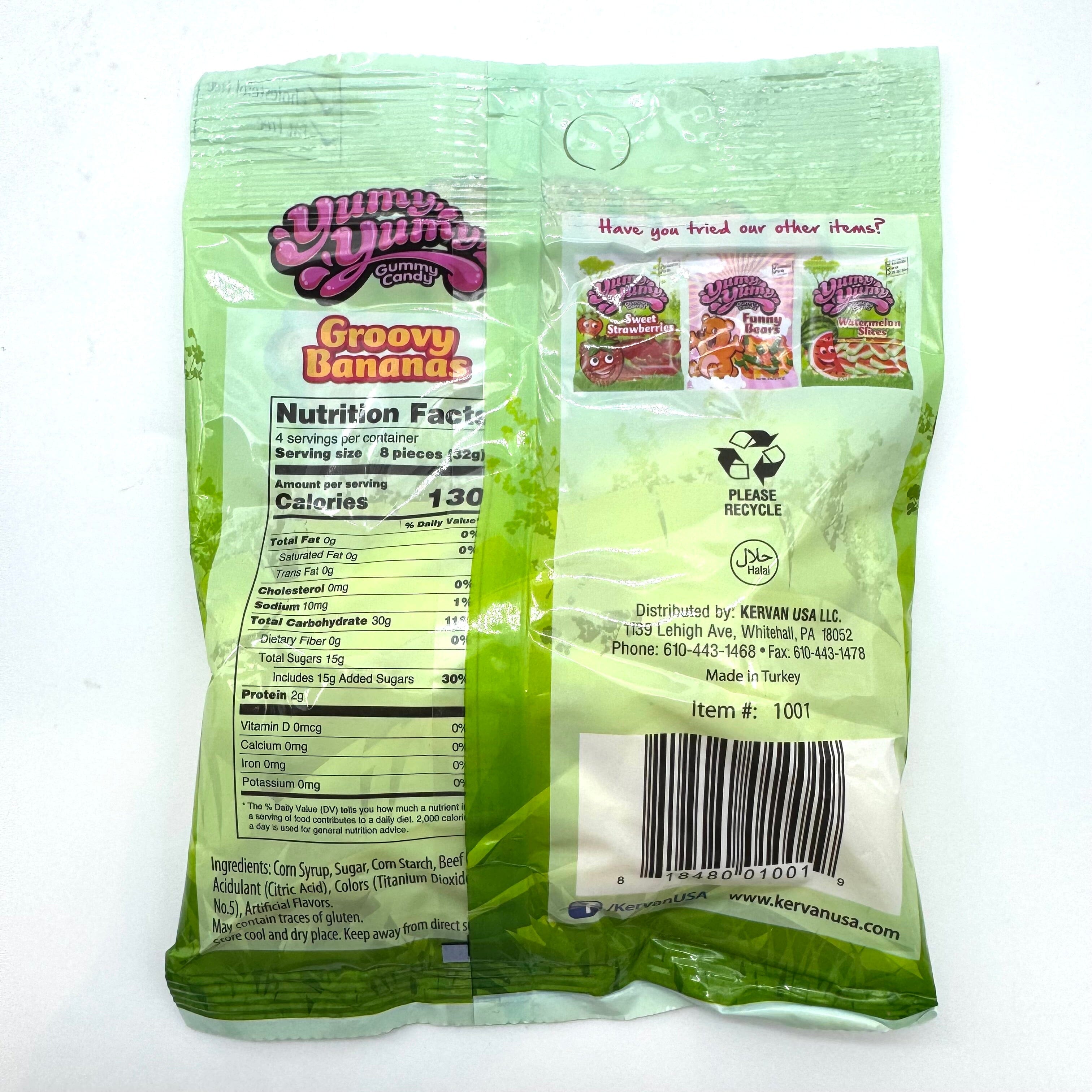 Yummy Yummy Gummy Candy Groovy Bananas Candy Paradise 