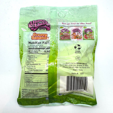 Yummy Yummy Gummy Candy Groovy Bananas Candy Paradise 