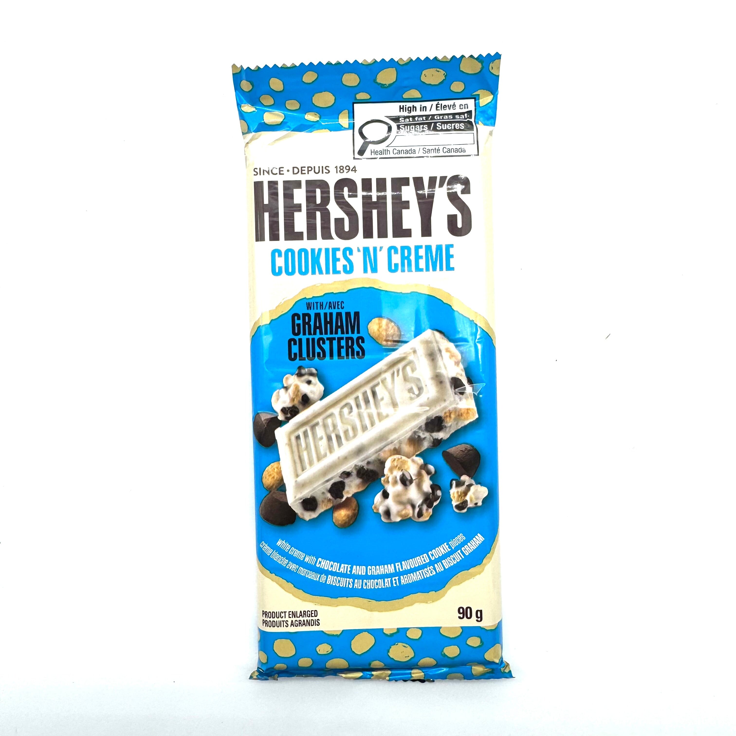 Hershey’s Cookies ‘N’ Cream with Graham Clusters -90 Candy Paradise 