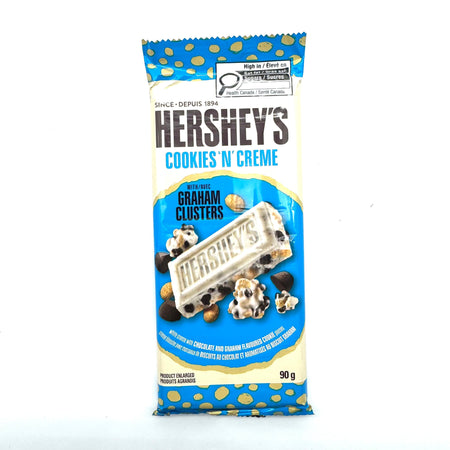 Hershey’s Cookies ‘N’ Cream with Graham Clusters -90 Candy Paradise 