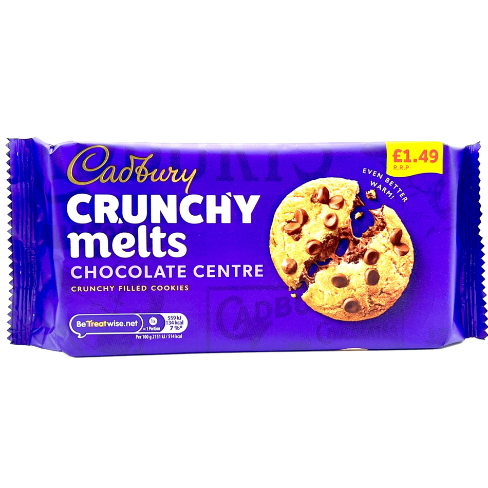 Cadbury Crunchy Melts Chocolate Centre - UK