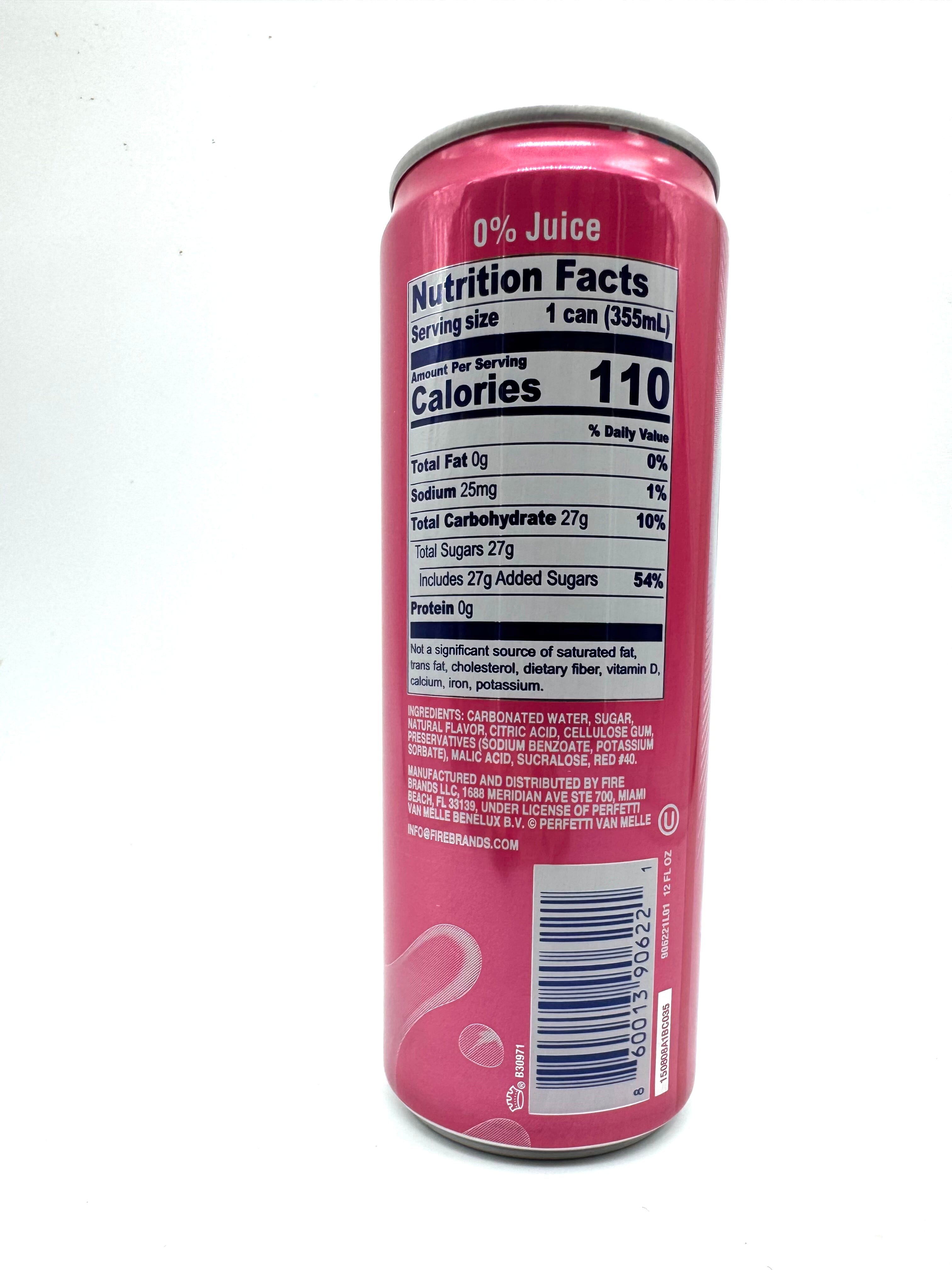 Airheads Soda - Strawberry 355ml Candy Paradise 