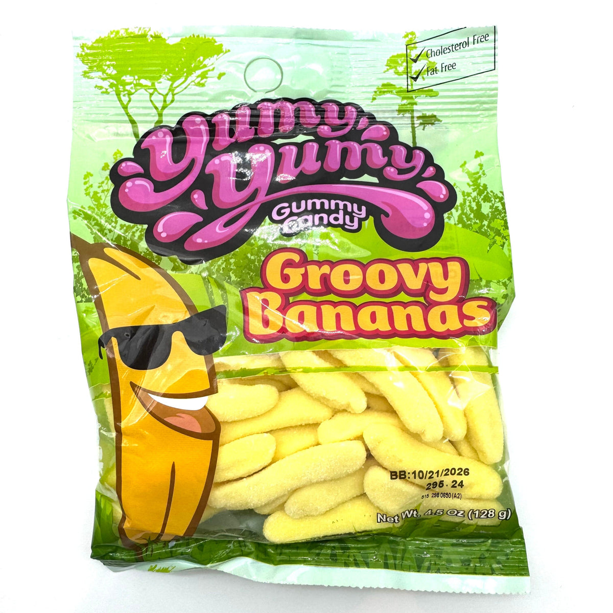 Yummy Yummy Gummy Candy Groovy Bananas Candy Paradise 