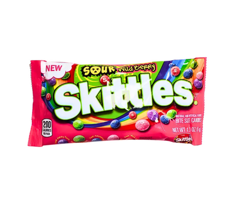 Skittles Sour Wild Berry -51g Candy Paradise 