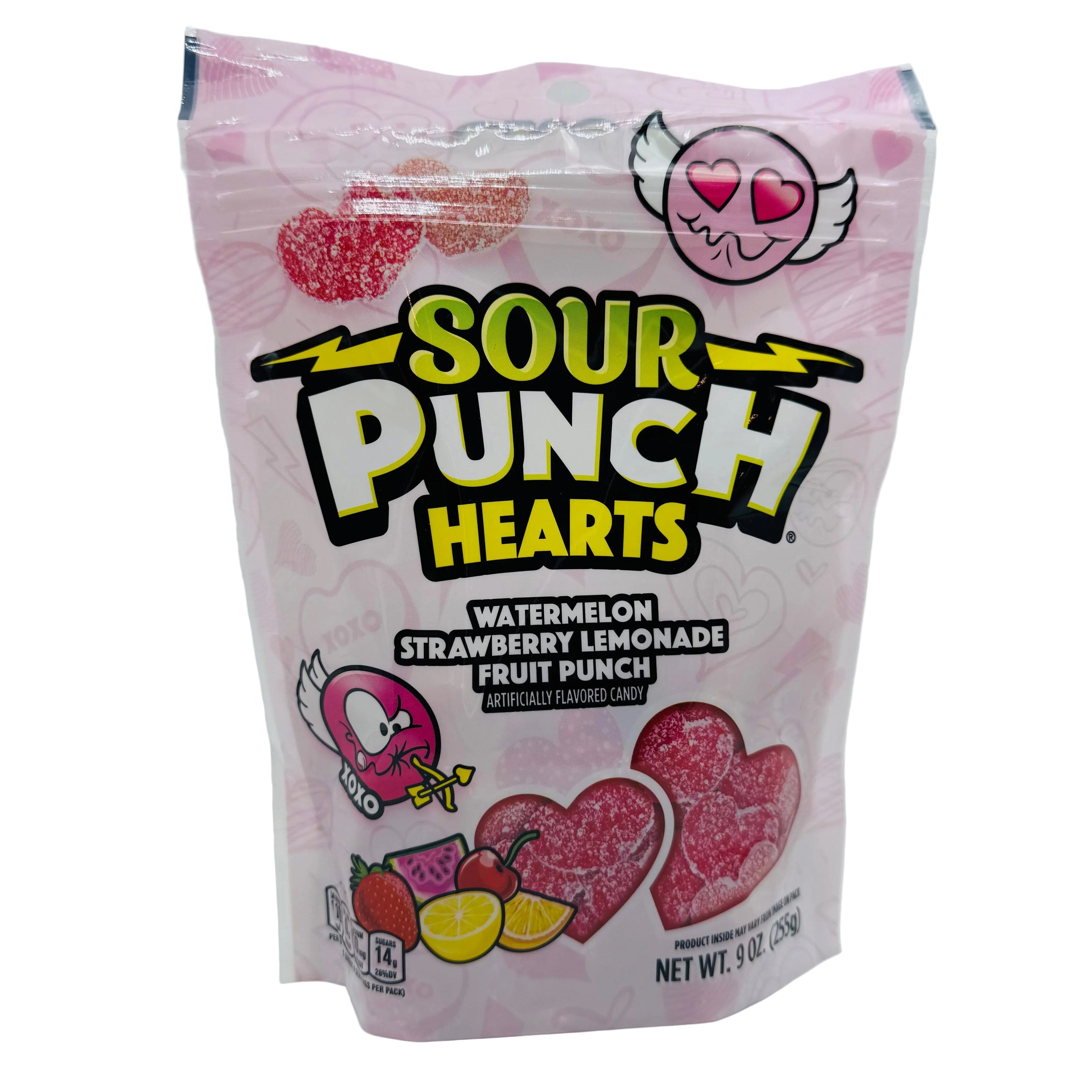 Sour Punch Hearts Candy -9oz Candy Paradise 