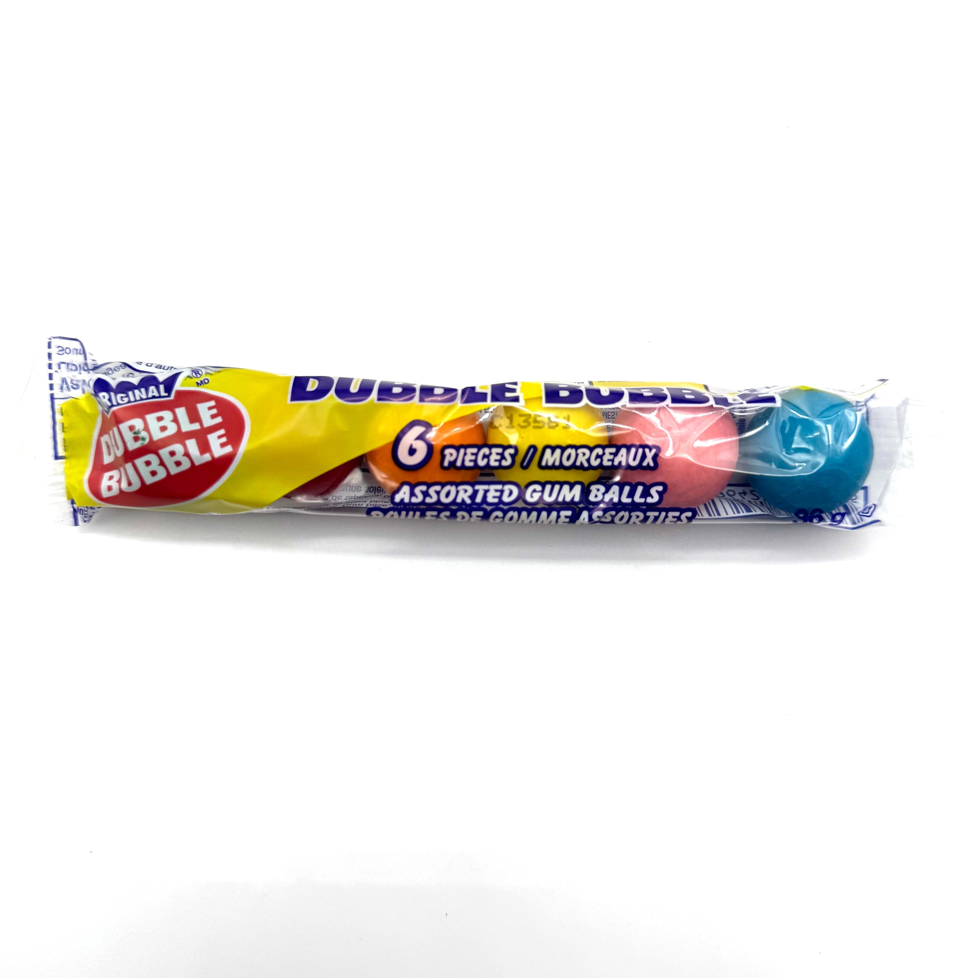 Dubble Bubble Gum Balls assorted flavours Candy Paradise 