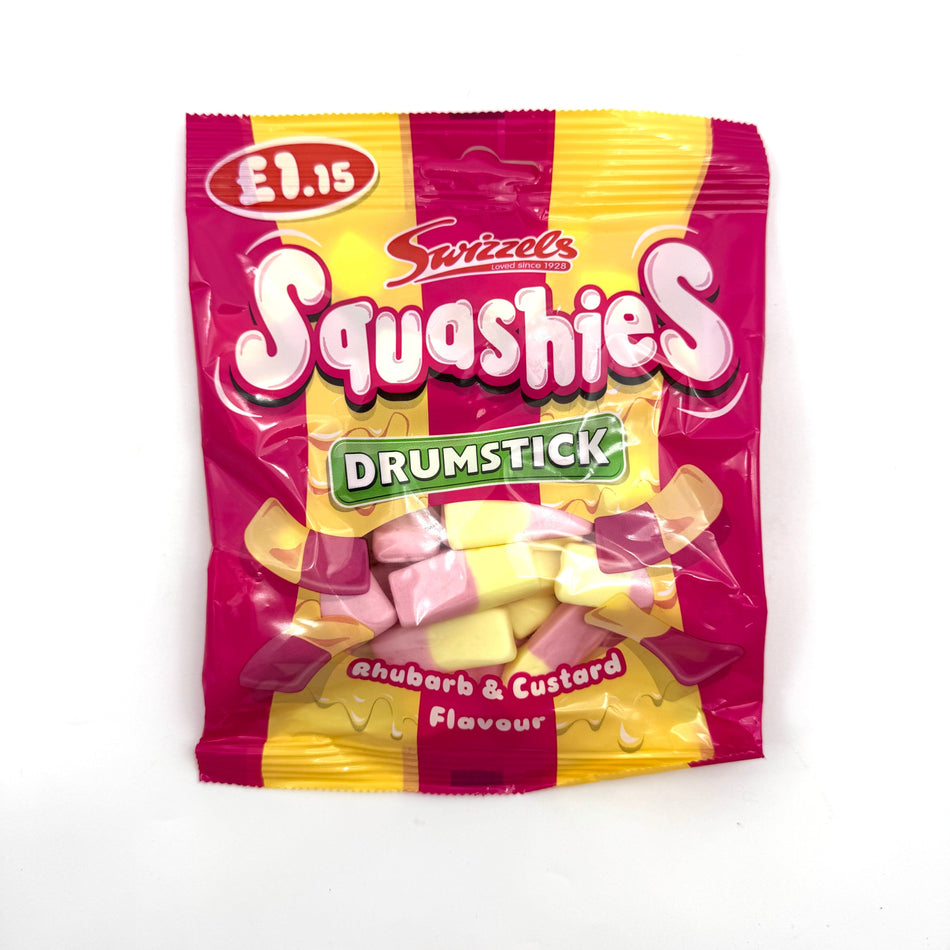 Swizzels Squashies Drumstick - Rhubarb and Custard (UK) Candy Paradise 