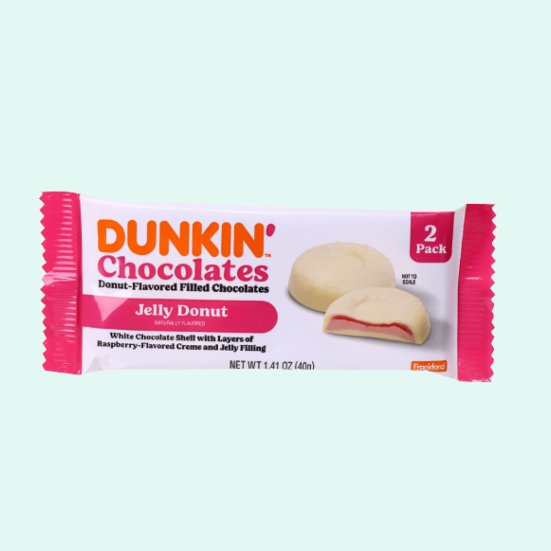 Dunkin' Jelly Donut-Flavored Filled Chocolates