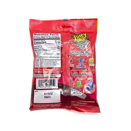 Amos JUICY DROP Gummy Mystery Cube Candy Paradise 