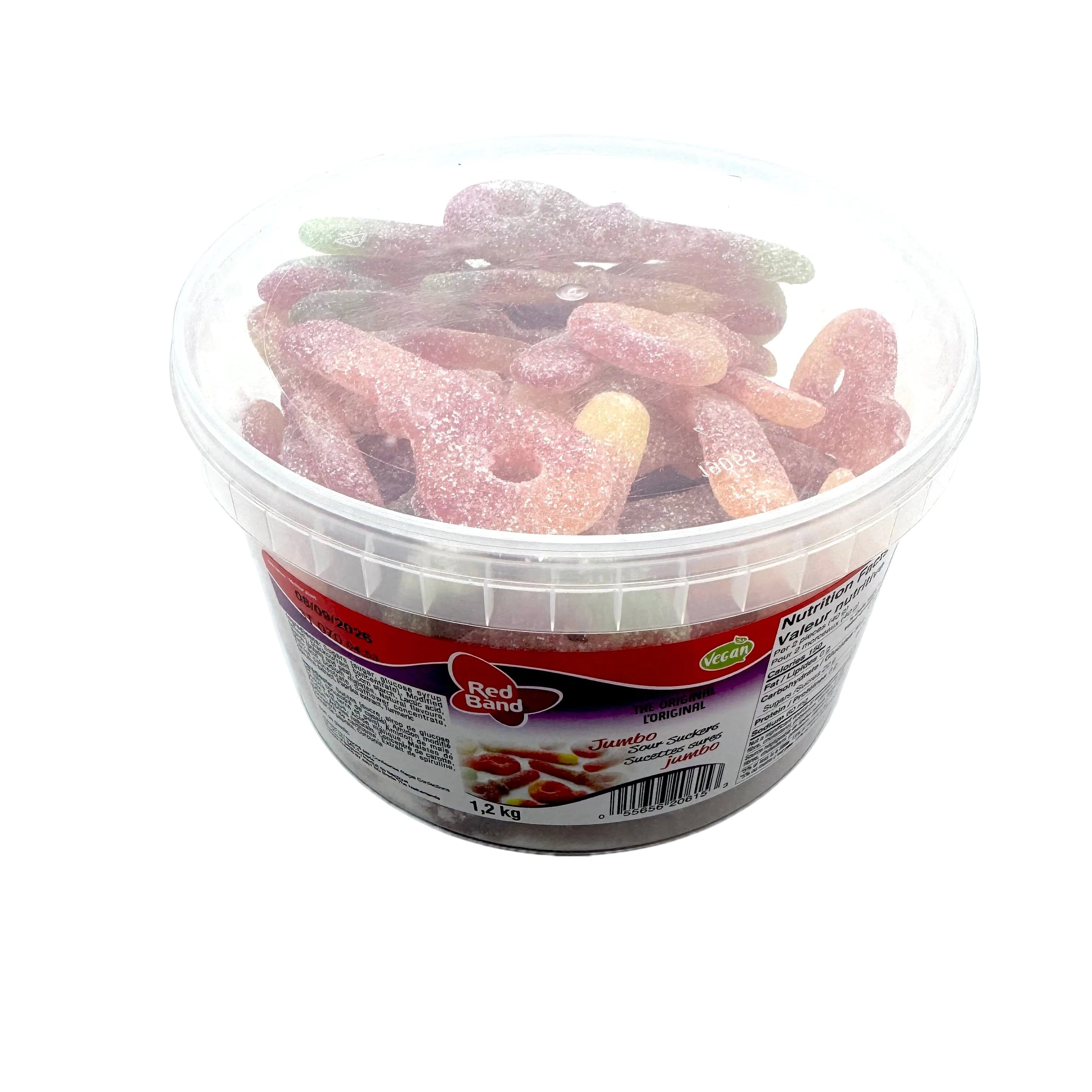 Jumbo Sour Suckers Candy Paradise 