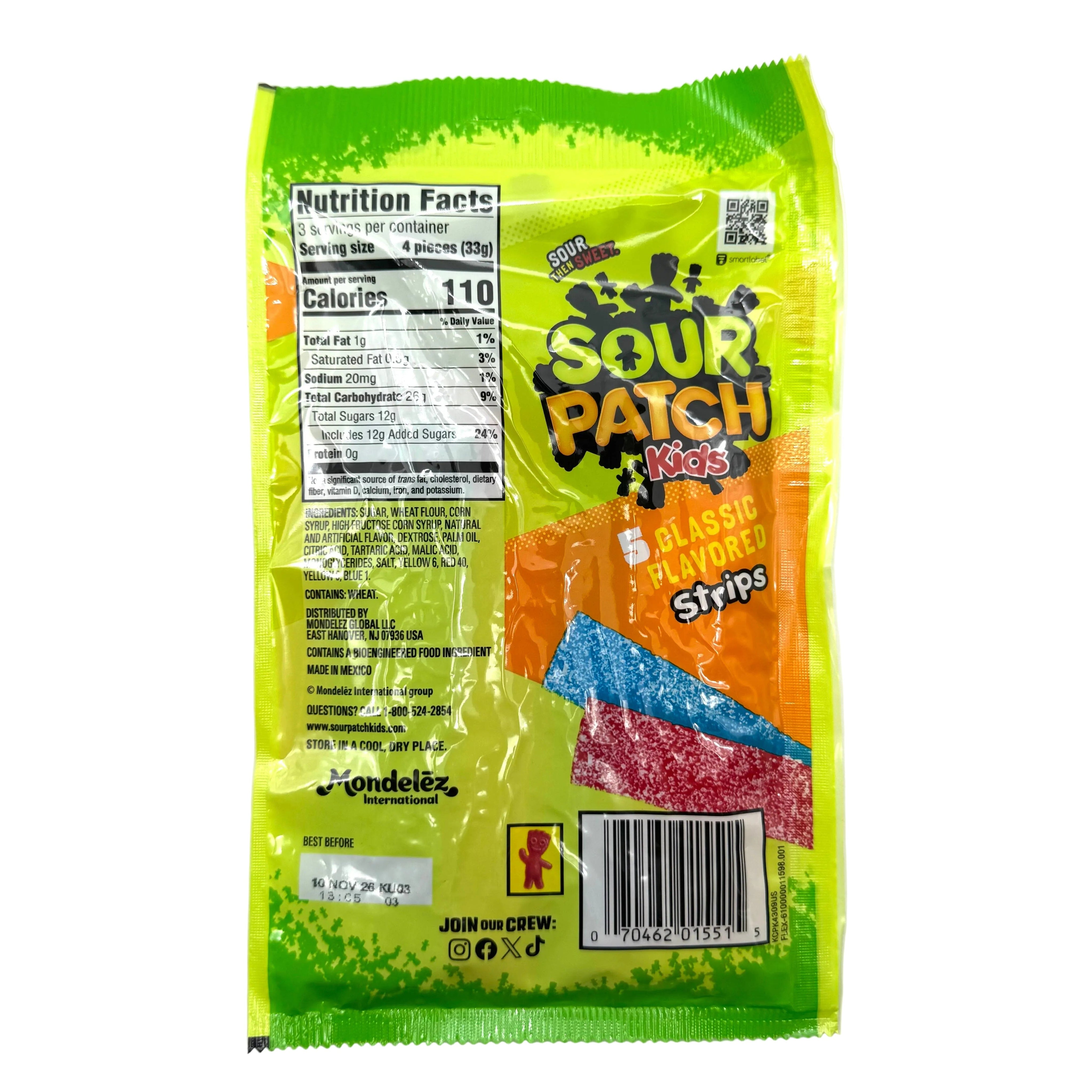 Sour Patch Kids strips Candy Paradise 