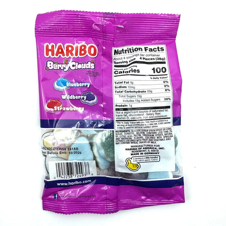 Haribo Berry Clouds -117g Candy Paradise 