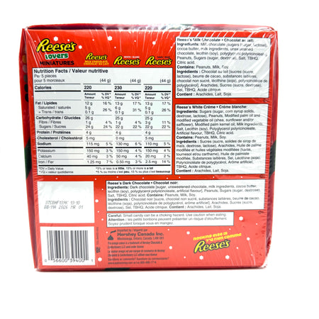 Reese's Lovers Miniatures - 158g Candy Paradise 