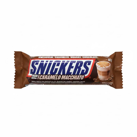Snickers Caramelo Macchiato (Limited Edition, Brazil) - 40g Chocolate Mars Wrigley Confectionery 
