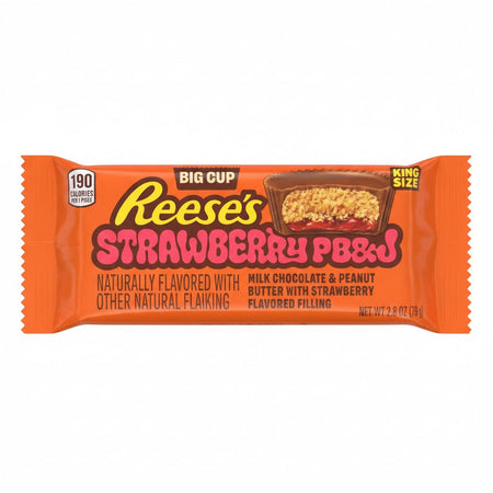 Reese's PB&J Strawberry Big Cup King size - 2.8oz Chocolate HERSHEY'S 