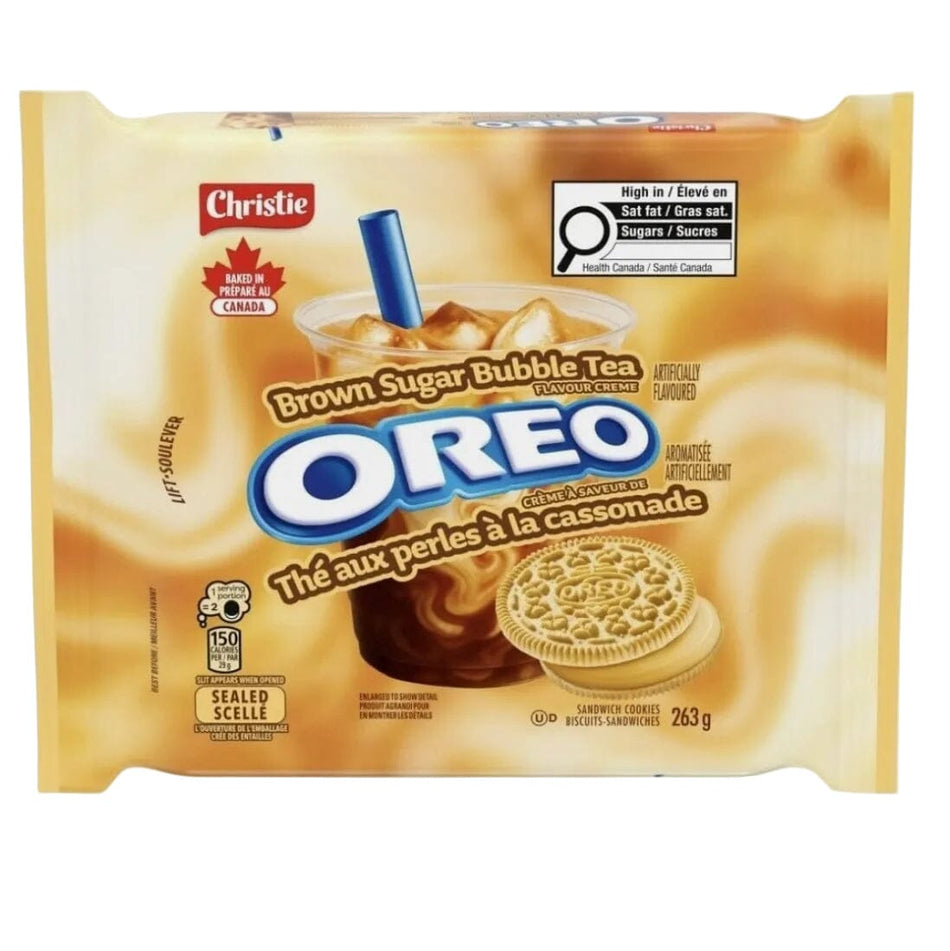 Oreo Brown Sugar Bubble Tea -263g Cookies Candy Paradise 