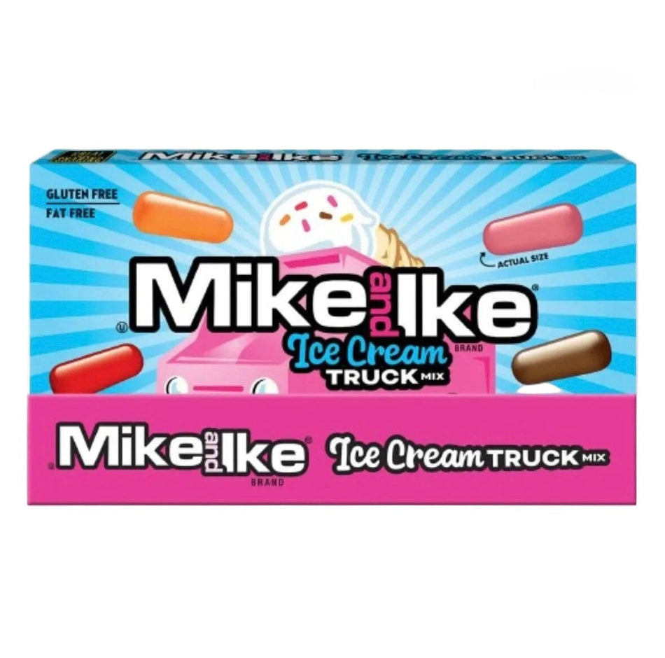 Mike and Ike Ice Cream Truck Mix Theatre Box-4.25oz Just Born Inc. 