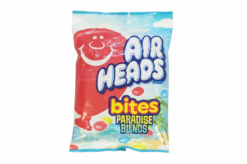 Airheads Bites Paradise Blends- 6oz Candy Perfetti Van Melle Inc 
