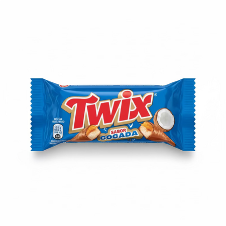 Twix Sabor Cocada (Brazil) - 40g Chocolate Mars Wrigley Confectionery 