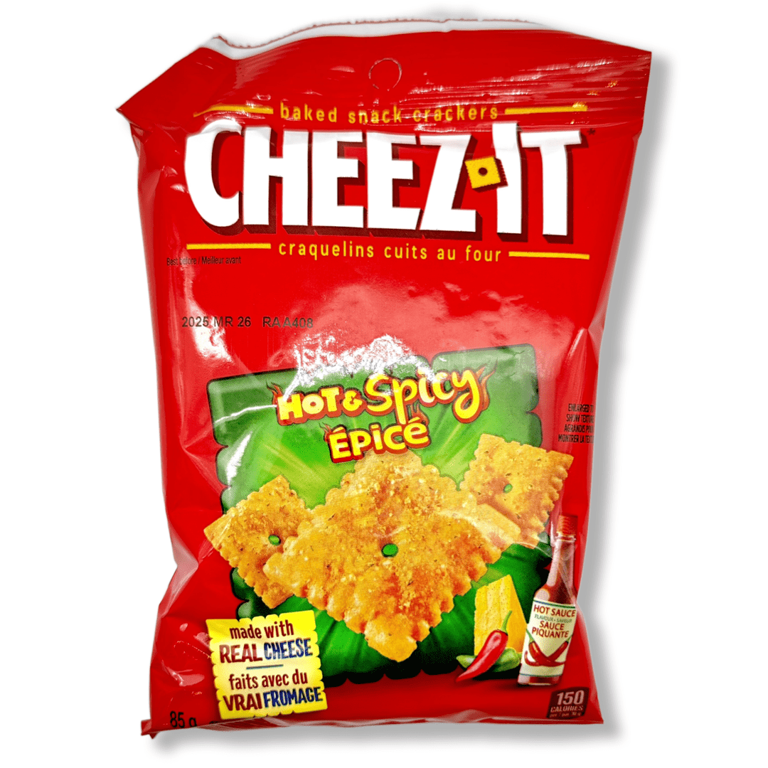 Cheez-It Hot & Spicy Crackers - 85g Cookies Kellogg's 