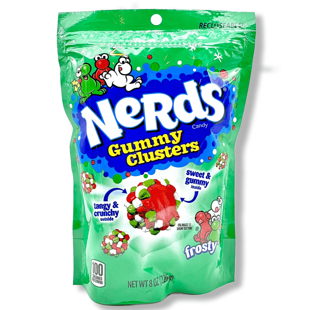 Nerds Frosty Holiday Gummy Clusters - 8oz Candy Ferrara Candy Company 