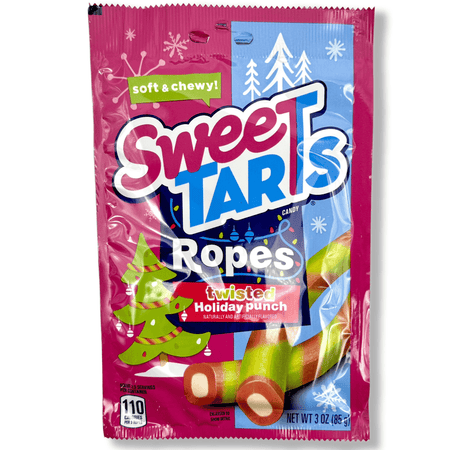 Sweetarts Ropes Twisted Holiday Punch - 3oz Candy Ferrara Candy Company 