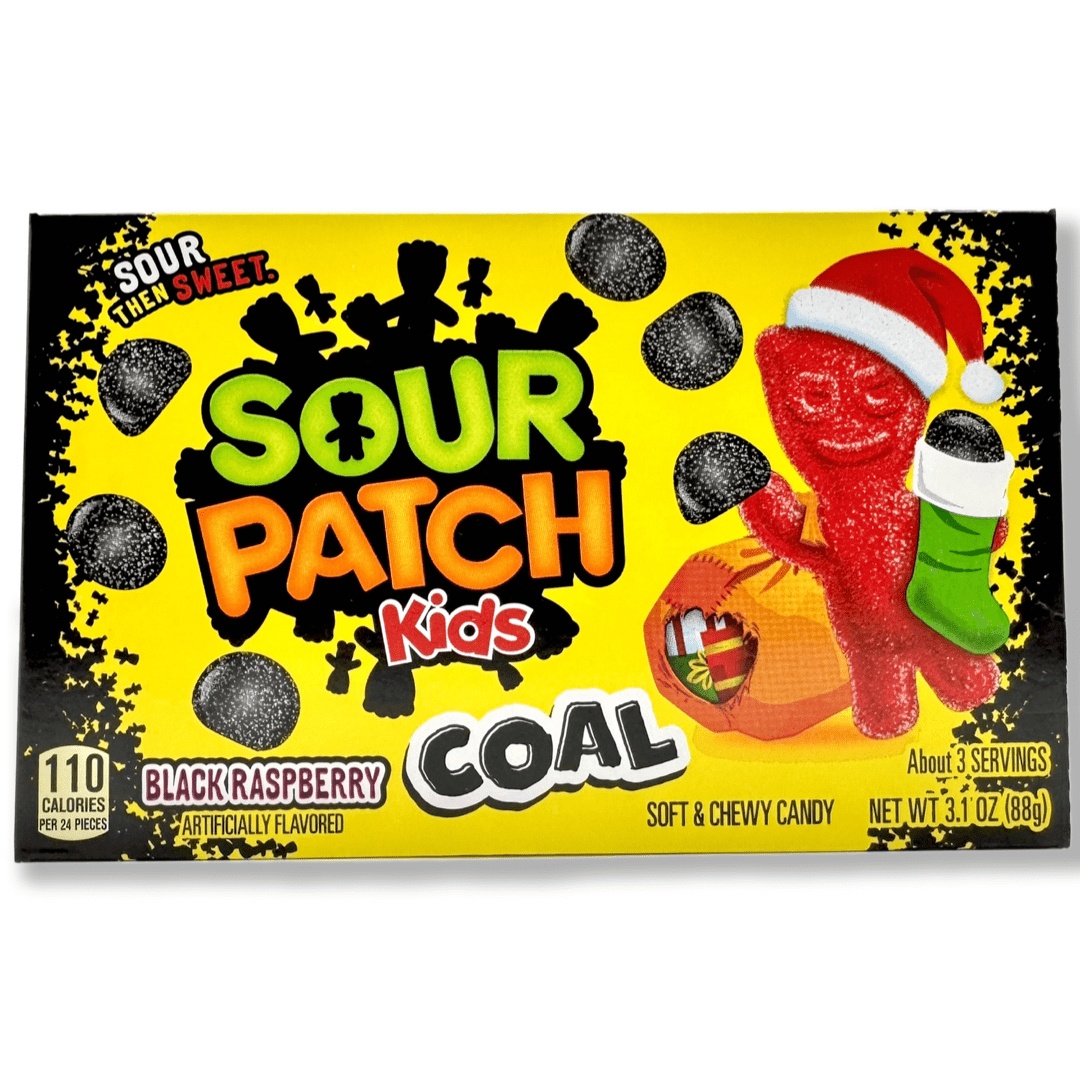 Sour Patch Kids Coal - 3.1oz Candy Mondelez 