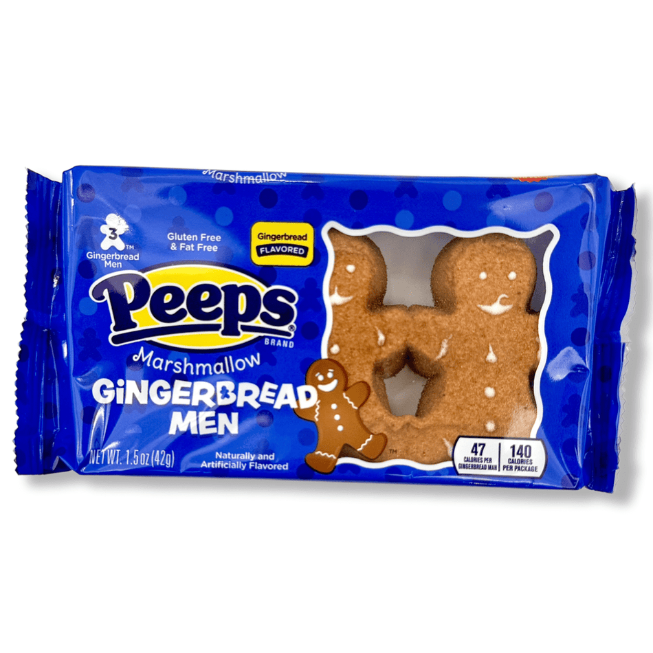 Peeps Marshmallow Gingerbread Men - 1.5oz Candy Just Born Inc. 